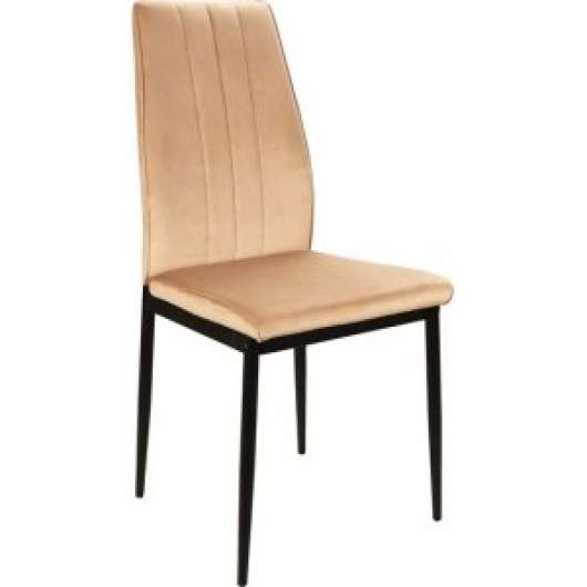 2 st Atom matstol - Beige sammet - Klädda & stoppade stolar, Matstolar & Köksstolar, Stolar