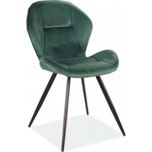 2 st Ginger matstol - Grön sammet - Klädda & stoppade stolar, Matstolar & Köksstolar, Stolar
