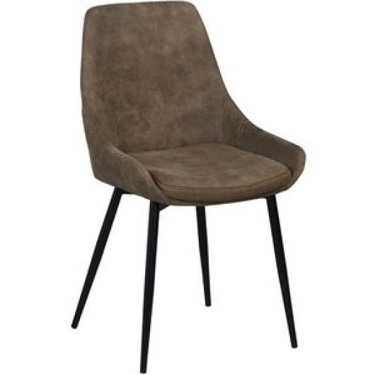 2 st Jada stol - Mullvad/svart - Klädda & stoppade stolar, Matstolar & Köksstolar, Stolar