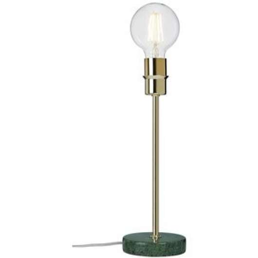 Converto bordslampa - Grön marmor/krom