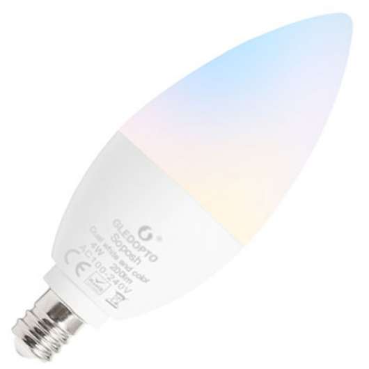 Gledopto - LED RGB candle light bulb E14