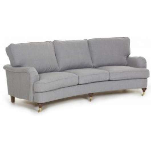 Howard Kingston Luxurious 4-sits svängd soffa - Grå