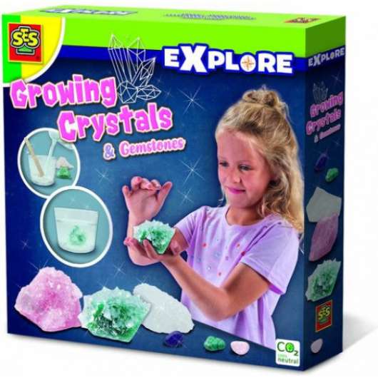 Ses Creative - SES Creative Kristallset med växande kristaller och ädelstenar
