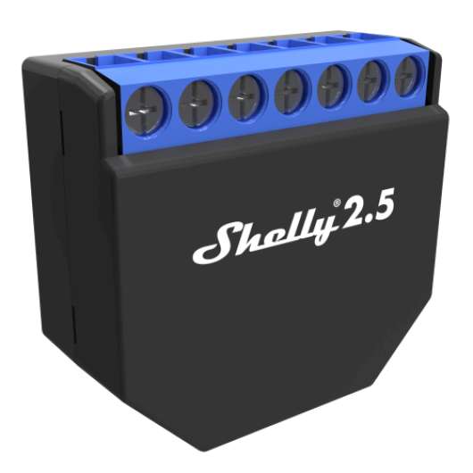 Shelly - 2.5 WiFi energimätare